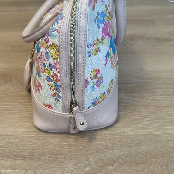 Betsey Johnson Pink Floral Handbag - Picture 8 of 13